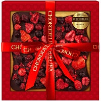 Подарочный темный шоколад Chokodelika "Бэррифэст", 180 гр.