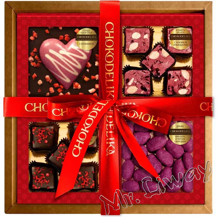 Подарочный набор шоколада Chokodelika "ПРЕМИУМ №1" купить по цене 2469 руб.